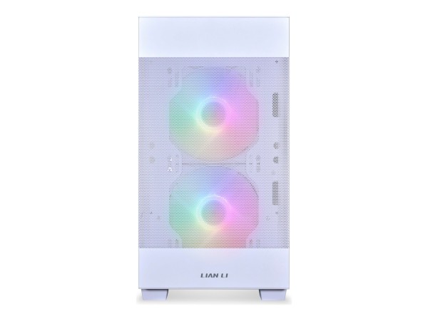 LIAN LI LANCOOL 205M Mesh Micro-ATX-Gehäuse, Tempered Glass - weiß LANCOOL 205M MESH SNOW