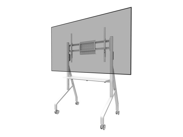 NEOMOUNTS mobiler Bodenständer für 55-86" Bildschirme - Weiß FL50-525WH1