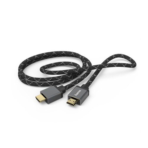 HAMA 00205240 HDMI-Kabel 3 m HDMI Typ A (Standard) Schwarz - Grau (00205240 00205240