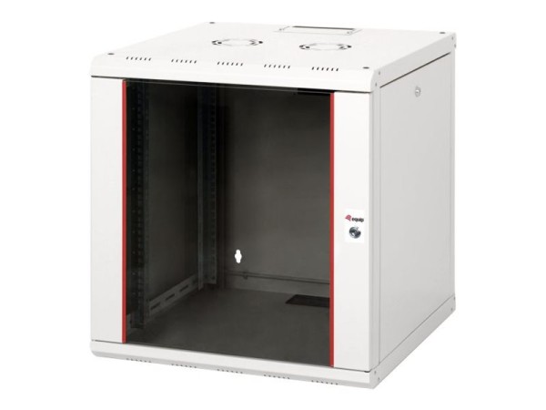 EQUIP EQUIP Serverschrank 19"  12U 600x600mm Glastür   grau