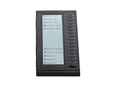 MITEL 15Tasten Schwarz IP-Add-On-Modul Erweiterungstastenmodul fur M535 (20 20350824
