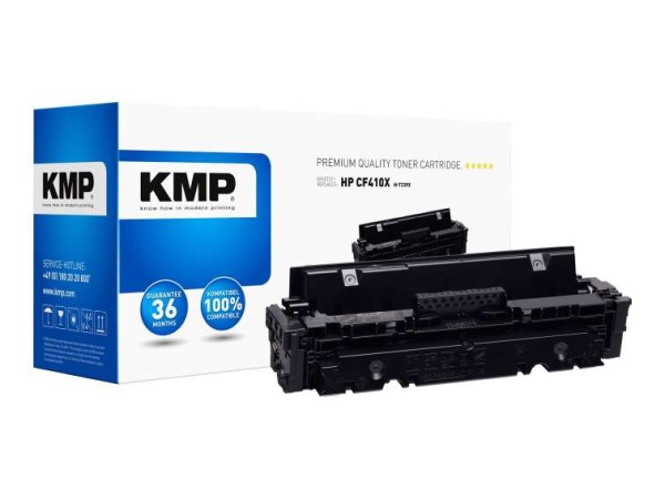 KMP Tonerkartusche ersetzt HP 410X (CF410X) 2538,3000