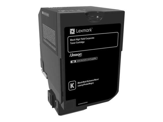LEXMARK Schwarz Tonerpatrone LCCP, LRP, Lexmark Corporate 74C2HKE