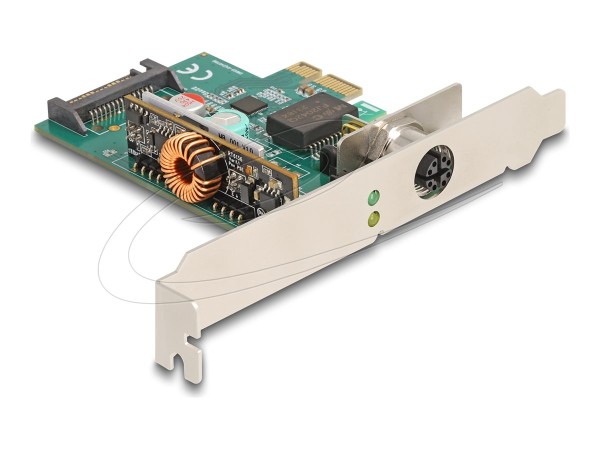 DELOCK DELOCK PCI Express x1 Netzwerkkarte 2,5 Gigabit LAN 1x M12