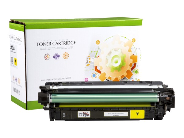 STATIC CONTROL STATIC Toner cartridge compatible with HP CF032A yellow remanufactured 12.500 pages