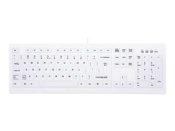 CHERRY ACTIVE KEY TAS AK-C8100F-U1-W/US US-Layout weiß AK-C8100F-U1-W/US
