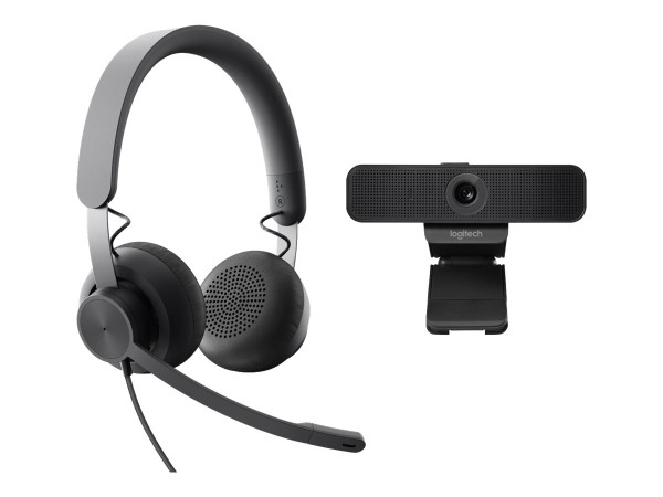 LOGITECH LOGITECH Wired Personal Video CollabKit GRAPHITE
