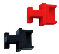 Telegärtner RJ 45 Staubschutzkappe, rot