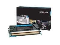 LEXMARK Cyan Tonerpatrone LCCP X748H2CG