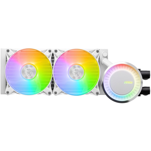 MSI MSI MAG Core Liquid E240 CPU Komplettwasserkühlung für AMD und Intel CPU Weiß