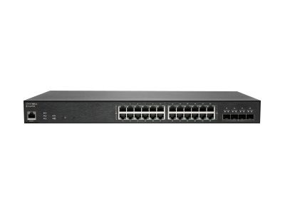 SONICWALL SWITCH SWS14-24FPOE WITH WIRELESS NETWORK MANAGEMENT AND SUPPORT 02-SSC-8377