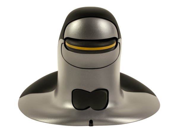 FELLOWES FELLOWES Penguin Maus RF Wireless Laser 1200 DPI Ambidextrous Black,Silver (9894901)