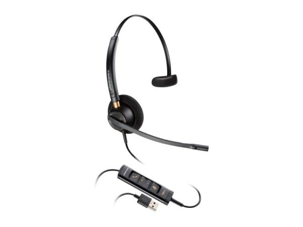 HP Poly EncorePro 515 Microsoft Teams Certified Monoaural with USB-A Headse 783R1AA