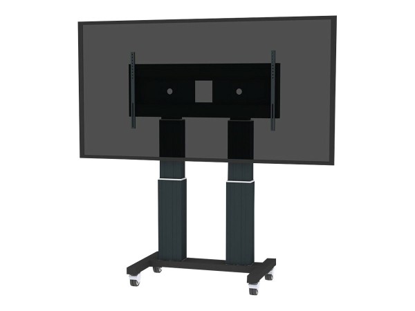 NEOMOUNTS Mobiler Bodenständer für Flachbild-Fernseher bis 120" (305 cm) PLASMA-M2600BLACK