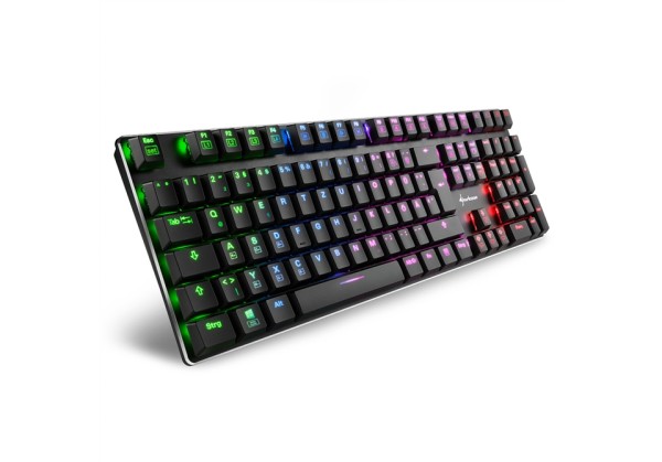 SHARKOON SHARKOON PureWriter RGB Red - Tastatur -