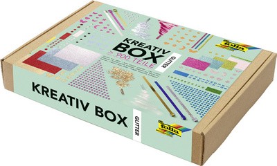 folia Kreativ Box "Glitter", über 900 Teile
