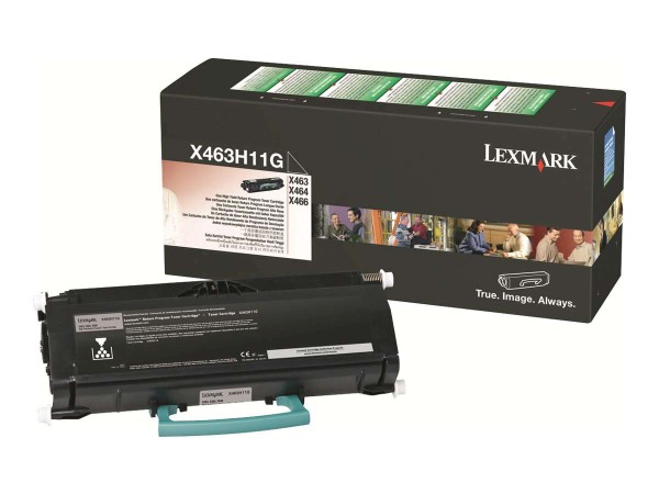 LEXMARK 1 Tonerpatrone LCCP, LRP X463H11G