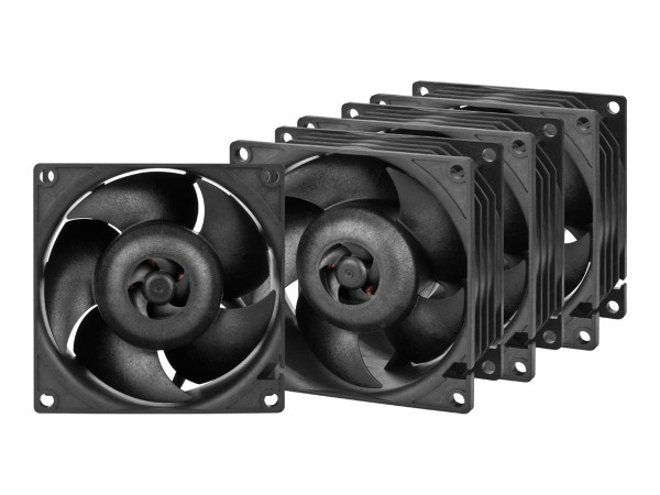 ARCTIC ARCTIC Case ACC Arctic S8038-10K 80mm Case Fan 4pcs