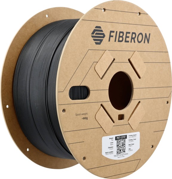 POLYMAKER POLYMAKER FL01002 Fiberon? PET-CF17 Filament PETG-rCF Kohlefaserverstärkt, hohe Steifigkeit, Kr