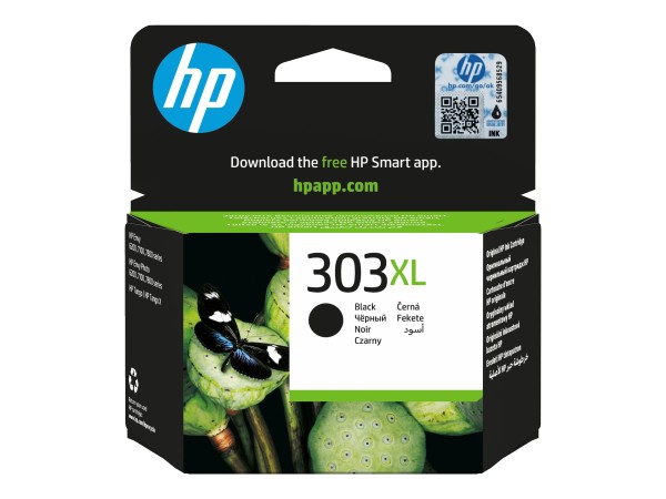 HP 303XL - 12 ml - Hohe Ergiebigkeit - Schwarz - original - Tintenpatrone T6N04AE#UUQ