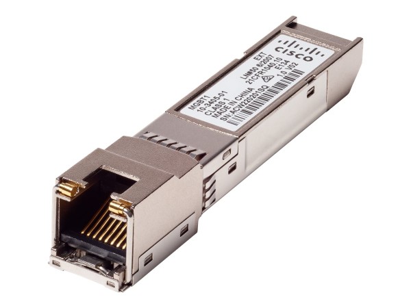 CISCO Cisco Small Business SFP-Transceiver MBBT1-Gigabit 1000Base-T Mini-GBIC