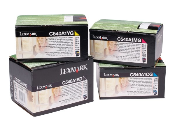 LEXMARK LEXMARK Schwarz Tonerpatrone LCCP, LRP