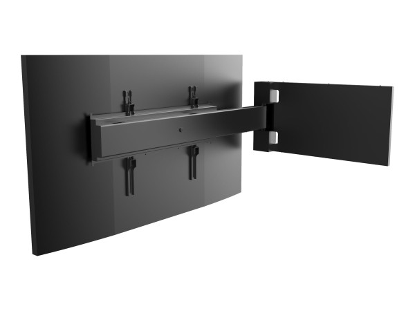 PEERLESS-AV HPF665 Wandhalterung mit Ausfahr-Schwenk-Mechanismus schwarz VE HPF665