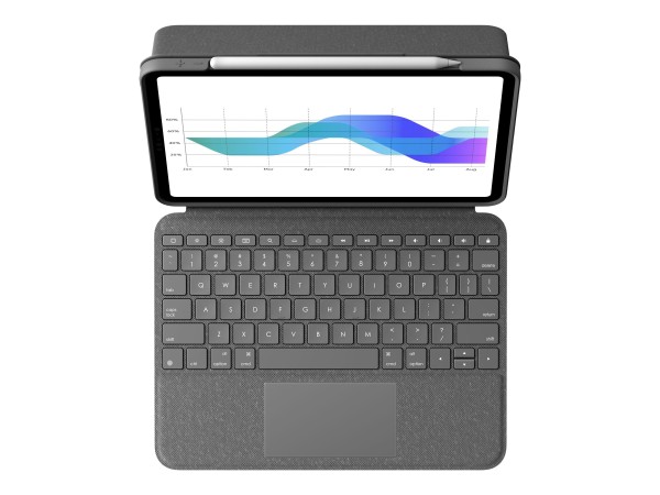 LOGITECH LOGITECH FOLIO TOUCH - GREY - CH - CENTRAL