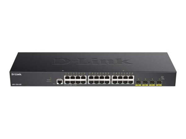 D-LINK 28-Port Smart Managed Gigabit Switch 4x 10G, dlink|green 3.0 DGS-1250-28X/E
