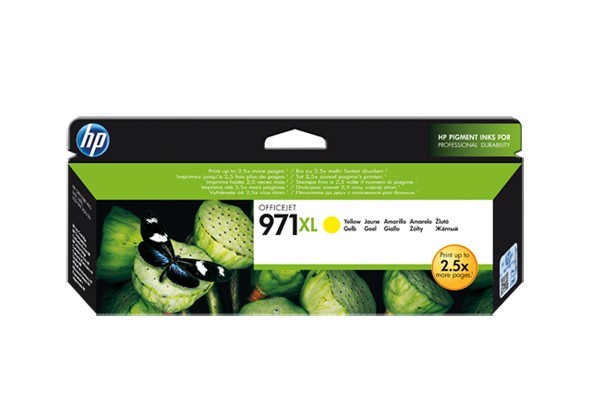 HP 971XL - Tintenpatrone Original - Yellow - 83 ml