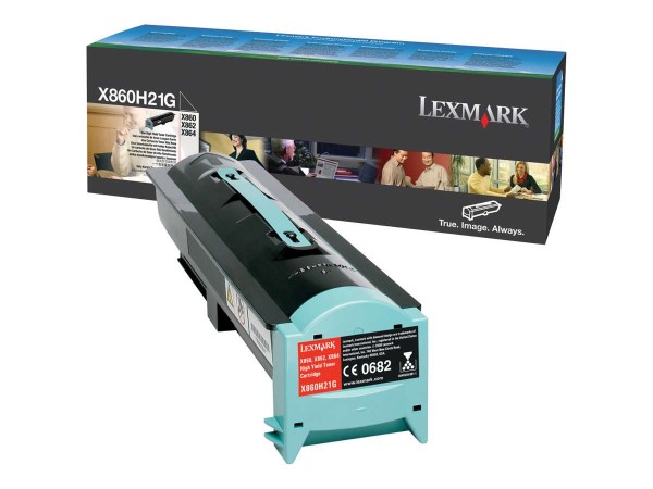 LEXMARK Schwarz Tonerpatrone LCCP X860H21G