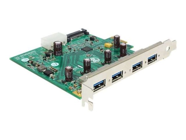 DELOCK IOI PCI Express Card > 4 x USB 3.0 89323