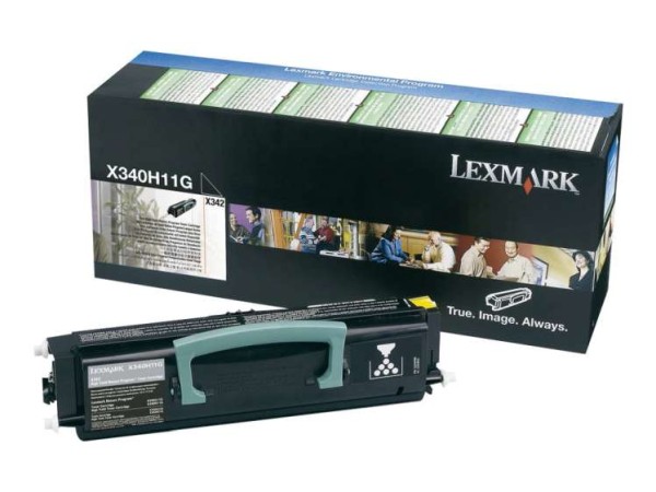 LEXMARK Schwarz Tonerpatrone LRP X340H11G
