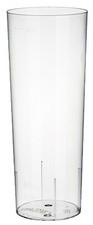 STARPAK Kunststoff-Longdrinkglas PS, 0,3 l, glasklar