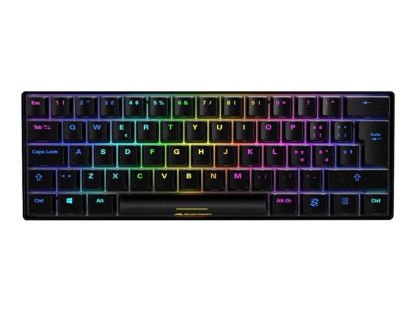 SHARKOON SGK50 S4 bk Kailh Red IT 4044951033874