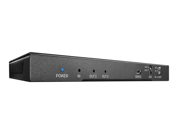LINDY 2 Port HDMI 2.0 18G Splitter mit Audio 38230