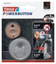 tesa Powerbutton Haken Classic, rund