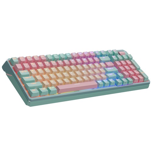 COOLERMASTER MK770 mehrfarbig, DE-Layout, Kailh Box Red V2, Macaron MK-770-MCKR1-DE