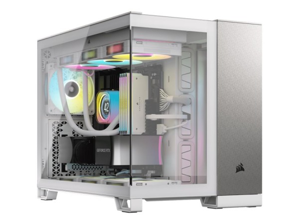 CORSAIR 2500X - Mid tower - micro ATX - Seitenteil mit Fenster (gehärtetes CC-9011289-WW