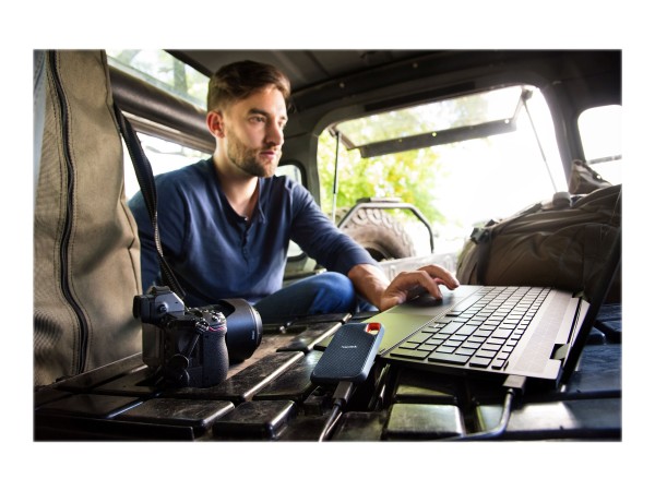 SANDISK Extreme Portable - Solid-State-Disk - 500 GB - extern (tragbar) - U SDSSDE61-500G-G25