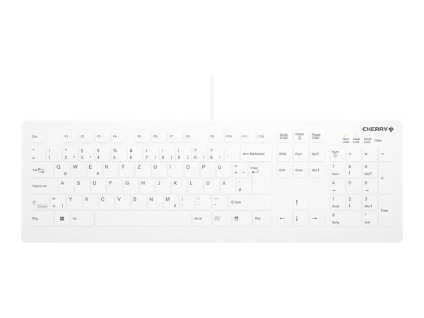 CHERRY ACTIVE KEY MTA AK-C8112 Corded DE-Layout weiß AK-C8112-U1-W/DE