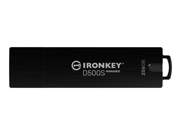KINGSTON 256 GB IronKey D500S verschlüsselter USB-Stick USB-A 3.2 Gen1 Mana IKD500SM/256GB