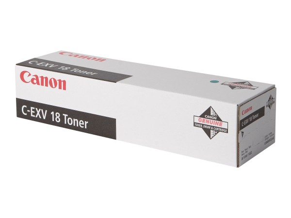 CANON C EXV 18 Schwarz Tonerpatrone 0386B002