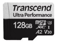 TRANSCEND TRANSCEND 128GB microSD w/ adapter UHS-I U3 A2