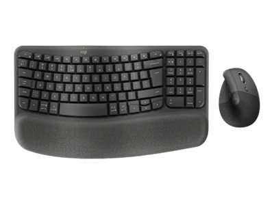 LOGITECH Wave Keys and Lift Combo - GRAPHITE - US INTL 920-013635
