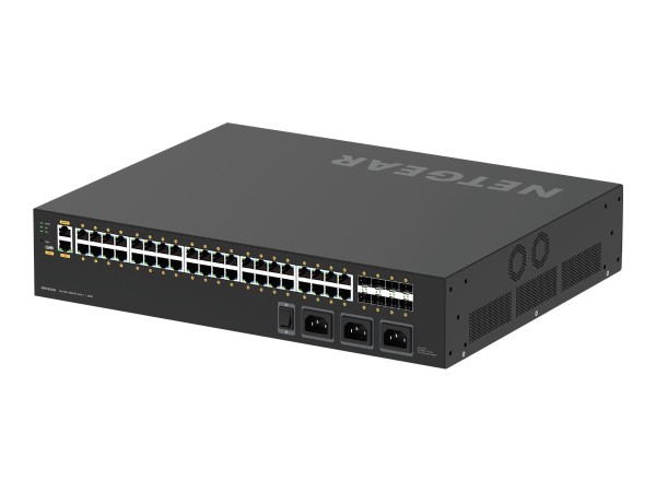 NETGEAR 40G8XF-PoE++ 40x1G Ultra90 PoE++ 802.3bt 2880W 8xSFP+ Mgd Switch GSM4248UX-100EUS