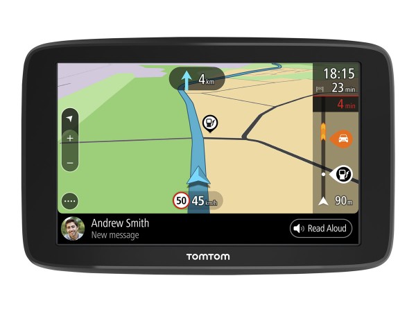TOMTOM GO Basic Fixed 15,20cm (6") Touchscreen 280g Schwarz Navigationssyst 1BA6.002.00