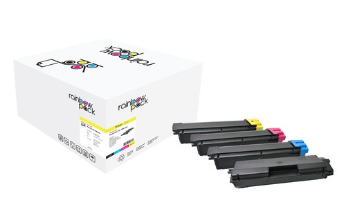 CLOVER CLOVER TECHNOLOGIES Kyocera TK-590 Rainbow Kit                   comp. Freecolor
