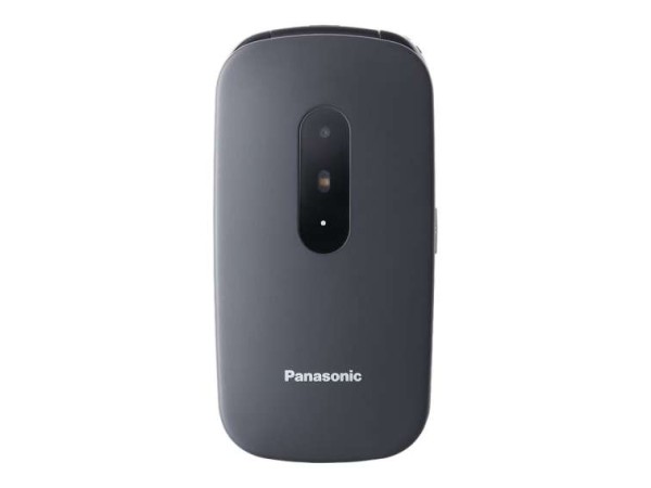 PANASONIC KX-TU446 Senioren-Klapp-Handy Stoßfest Grau (KX-TU446EXG) KX-TU446EXG
