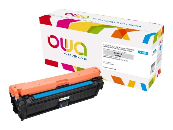 OWA Cyan wiederaufbereitet Tonerpatrone K15837OW